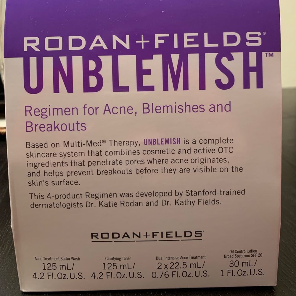 Unblemish Rodan & Fields